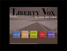 Tablet Screenshot of libertyvox.com